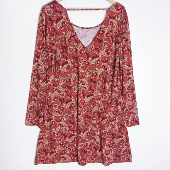 Stitch FIx Nine Britton Harley Brushed Knit Back Detail Dress Large - Picture 5 of 9